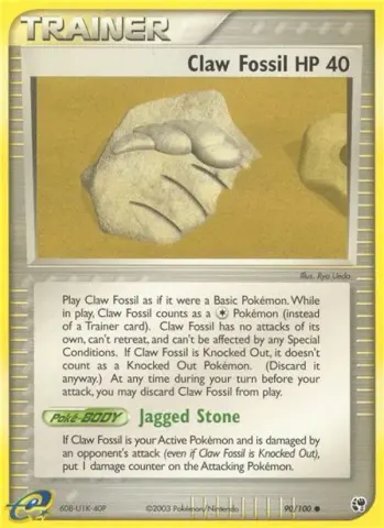 Claw Fossil · 90