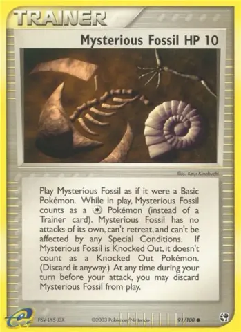 Mysterious Fossil · 91
