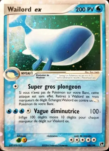 Wailord ex · 100
