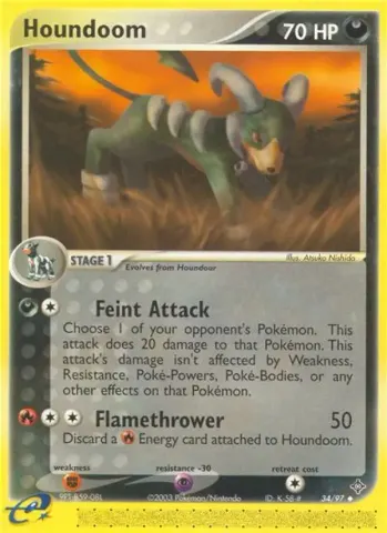 Houndoom · 34