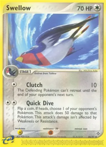 Swellow · 45