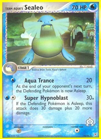 Team Aqua's Sealeo · 16