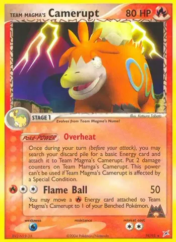 Team Magma's Camerupt · 19