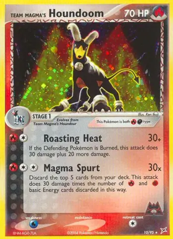 Team Magma's Houndoom · 10
