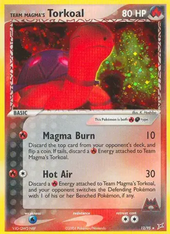 Team Magma's Torkoal · 12