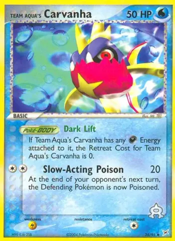 Team Aqua's Carvanha · 25