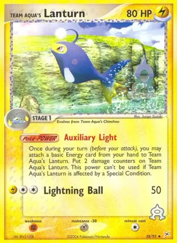 Team Aqua's Lanturn · 28