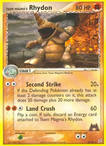 Team Magma's Rhydon · 22