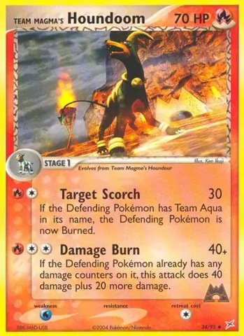 Team Magma's Houndoom · 34