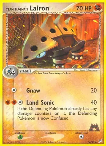 Team Magma's Lairon · 36