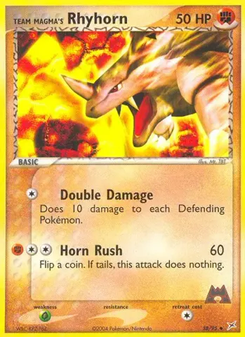 Team Magma's Rhyhorn · 38