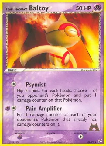 Team Magma's Baltoy · 32