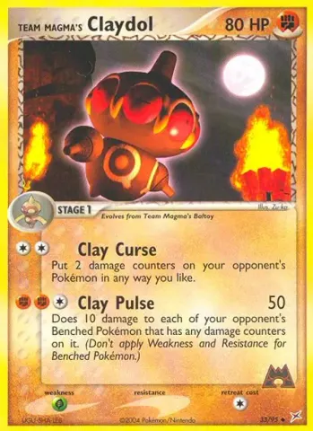 Team Magma's Claydol · 33