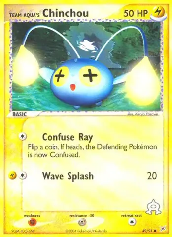 Team Aqua's Chinchou · 49