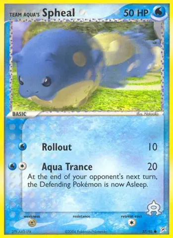 Team Aqua's Spheal · 57