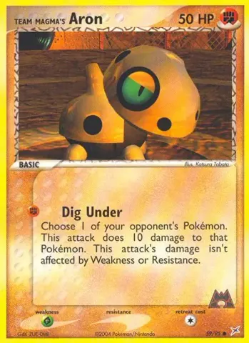Team Magma's Aron · 59