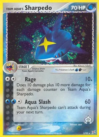 Team Aqua's Sharpedo · 5