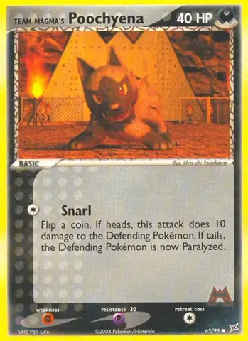 Team Magma's Poochyena · 65