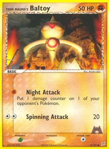 Team Magma's Baltoy · 61