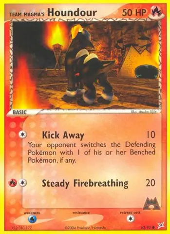 Team Magma's Houndour · 63