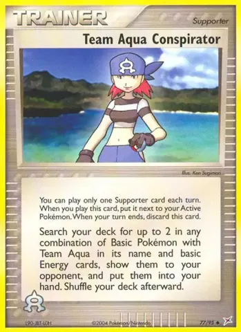 Team Aqua Conspirator · 77