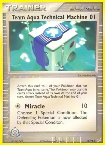 Team Aqua Technical Machine 01 · 79