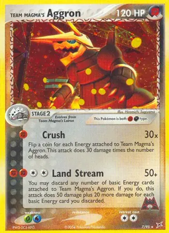 Team Magma's Aggron · 7
