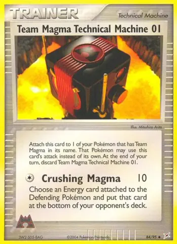 Team Magma Technical Machine 01 · 84
