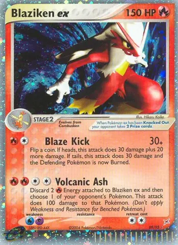 Blaziken ex · 89