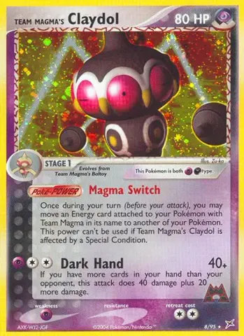 Team Magma's Claydol · 8