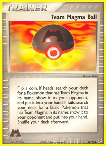 Team Magma Ball · 80