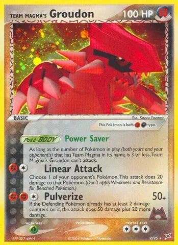 Team Magma's Groudon · 9