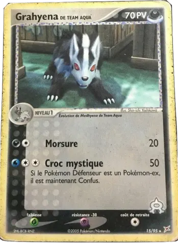 Grahyena de Team Aqua · 15