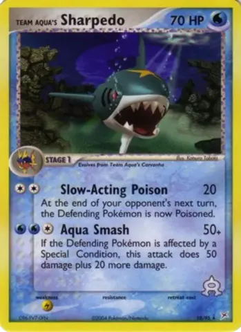 Sharpedo de Team Aqua · 18