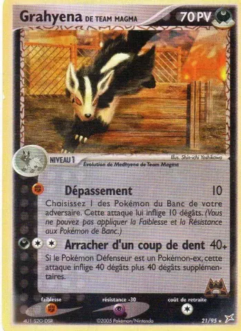 Grahyena de Team Magma · 21