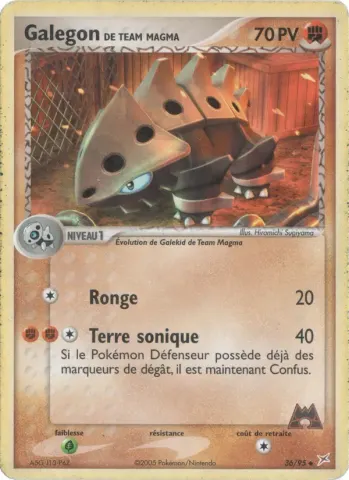 Galegon de Team Magma · 36