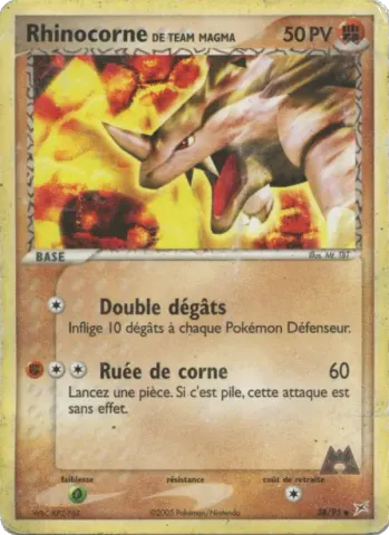 Rhinocorne de Team Magma · 38