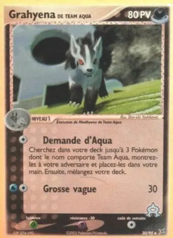 Grahyena de Team Aqua · 30