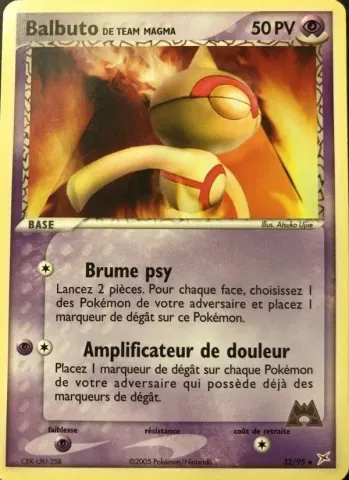 Balbuto de Team Magma · 32