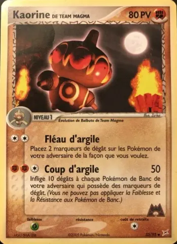 Kaorine de Team Magma · 33
