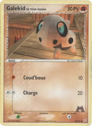 Galekid de Team Magma · 58