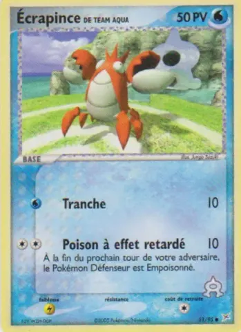 Écrapince de Team Aqua · 51
