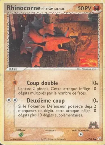 Rhinocorne de Team Magma · 67