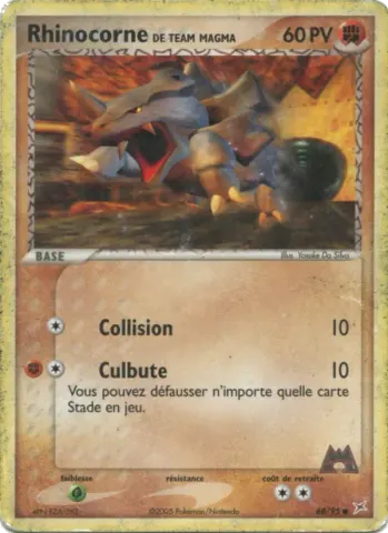 Rhinocorne de Team Magma · 68