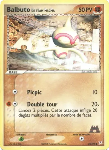 Balbuto de Team Magma · 60