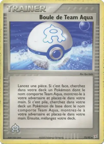 Boule de Team Aqua · 75