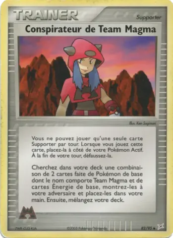 Conspirateur de Team Magma · 82