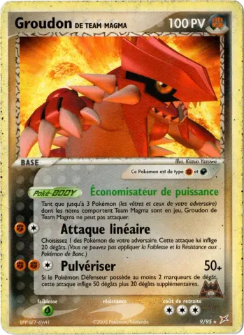 Groudon de Team Magma · 9