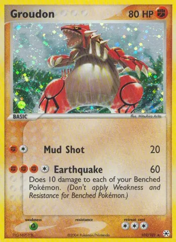 Groudon · 102