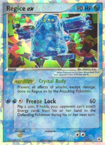 Regice ex · 97